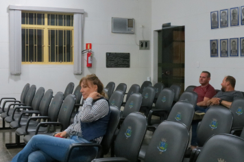 Foto - Sessão ordinária da Câmara Municipal de Echaporã do dia 7 de outubro de 2025.