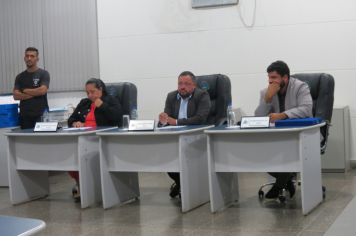 Foto - Sessão ordinária da Câmara Municipal de Echaporã do dia 17 de junho de 2025.