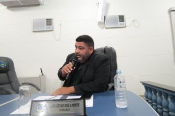 Foto - Sessão ordinária  da Câmara Municipal de Echaporã do dia 2 de julho de 2024