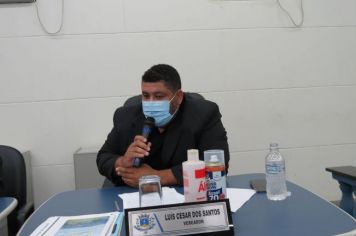 Foto - Sessão ordinária dia 5 de outubro de 2021