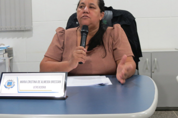 Foto - Sessão ordinária da Câmara Municipal de Echaporã do dia 20 de maio de 2025.