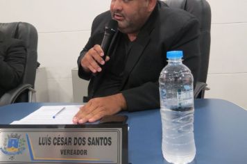 Foto - Sessão ordinária  da Câmara Municipal de Echaporã do dia 5 de março de 2024