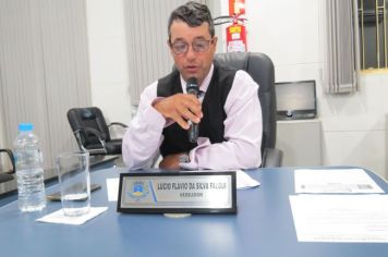 Foto - Sessão ordinária  da Câmara Municipal de Echaporã do dia 7 de maio de 2024