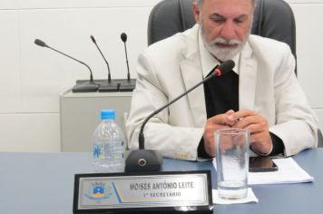 Foto - Sessão ordinária da Câmara Municipal de Echaporã do dia 3 de novembro de 2022