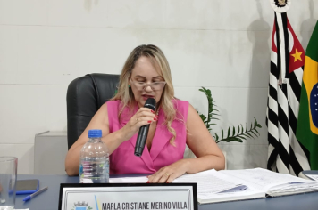 Foto - Sessão ordinária do dia 18 de fevereiro de 2025