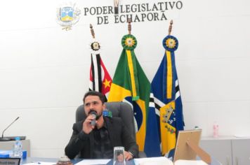 Foto - Sessão ordinária da Câmara Municipal de Echaporã do dia 3 de novembro de 2022