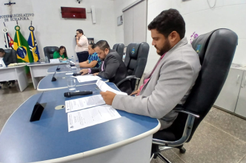 Foto - Sessão ordinária do dia 18 de fevereiro de 2025