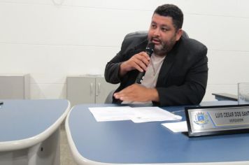 Foto - Sessão ordinária  da Câmara Municipal de Echaporã do dia 18 de junho de 2024