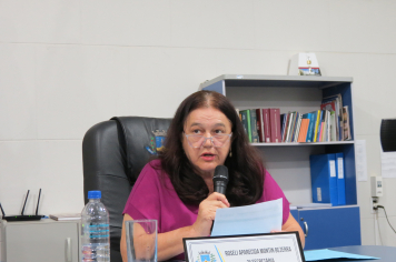 Foto - Sessão ordinária da Câmara Municipal de Echaporã do dia 7 de outubro de 2025.