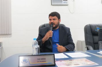 Foto - Sessão ordinária  da Câmara Municipal de Echaporã do dia 16 de abril de 2024