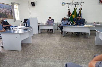 Foto - Reunião para ações contra o covid-19