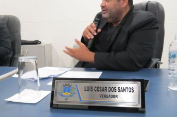 Foto - Sessão ordinária  da Câmara Municipal de Echaporã do dia 7 de maio de 2024