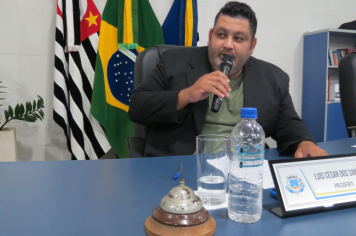 Foto - Sessão ordinária da Câmara Municipal de Echaporã do dia 20 de maio de 2025.