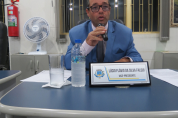 Foto - Sessão ordinária da Câmara Municipal de Echaporã do dia 3 de junho de 2025.