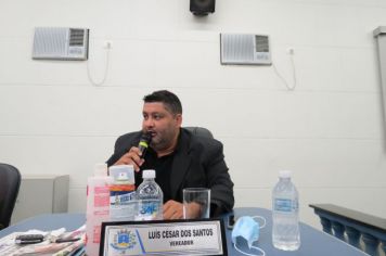 Foto - Sessão ordinária do dia 3 de novembro de 2021