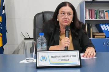 Foto - Sessão ordinária da Câmara Municipal de Echaporã de 18 de novembro de 2025.