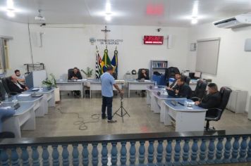 Foto - Sessão ordinária  da Câmara Municipal de Echaporã do dia 21 de maio de 2024