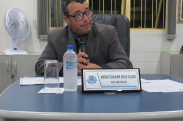 Foto - Sessão ordinária da Câmara Municipal de Echaporã do dia 20 de maio de 2025.