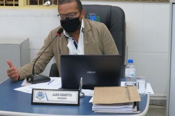 Foto - Sessão ordinária dia 3 de agosto de 2021