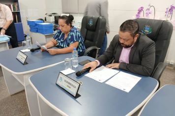 Foto - Sessão ordinária do dia 18 de fevereiro de 2025