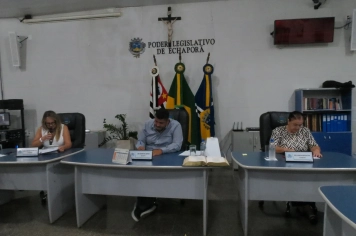 Foto - Sessão ordinária da Câmara Municipal de Echaporã de 19 de fevereiro de 2026