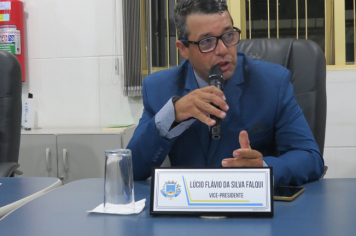 Foto - Sessão ordinária do dia 18 de março de 2025