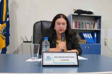 Foto - Sessão ordinária da Câmara Municipal de Echaporã de 18 de novembro de 2025.