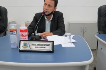 Foto - Sessão ordinária dia 21 de setembro de 2021