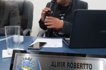 Foto - Sessão ordinária  da Câmara Municipal de Echaporã do dia 7 de maio de 2024