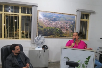 Foto - Sessão ordinária da Câmara Municipal de Echaporã do dia 4 de novembro de 2025.