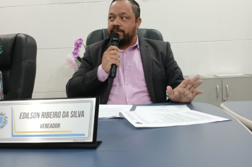 Foto - Sessão ordinária do dia 18 de fevereiro de 2025