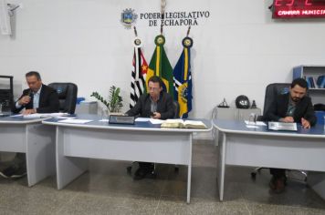 Foto - Sessão ordinária  da Câmara Municipal de Echaporã do dia 4 de junho de 2024