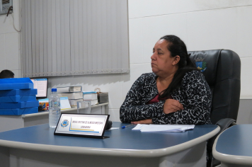 Foto - Sessão ordinária da Câmara Municipal de Echaporã do dia 7 de outubro de 2025.