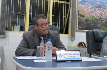 Foto - Sessão ordinária da Câmara Municipal de Echaporã do dia 20 de maio de 2025.