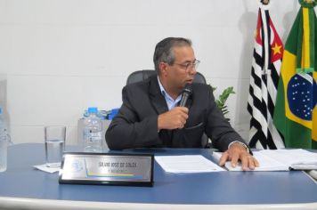 Foto - Sessão ordinária  da Câmara Municipal de Echaporã do dia 2 de julho de 2024