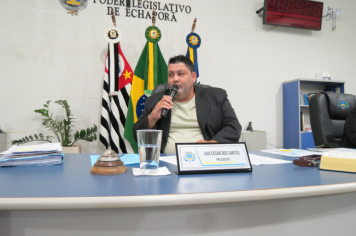 Foto - Sessão ordinária do dia 5 de agosto de 2025.