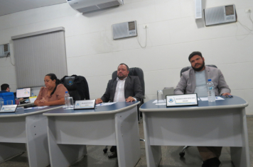 Foto - Sessão ordinária da Câmara Municipal de Echaporã do dia 20 de maio de 2025.