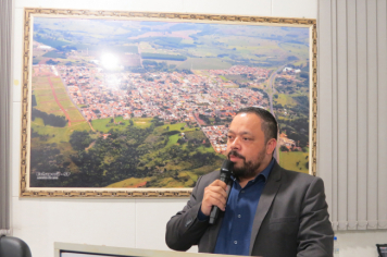 Foto - Sessão ordinária da Câmara Municipal de Echaporã do dia 6 de maio de 2025.