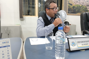 Foto - Sessão ordinária do dia 18 de fevereiro de 2025