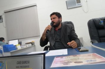 Foto - Sessão ordinária  da Câmara Municipal de Echaporã do dia 18 de junho de 2024