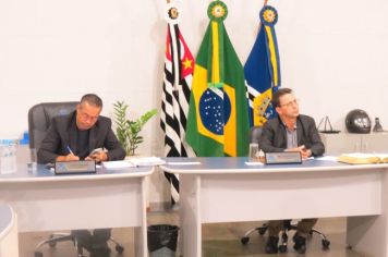 Foto - Sessão ordinária  da Câmara Municipal de Echaporã do dia 21 de maio de 2024