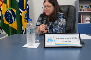 Foto - Sessão ordinária da Câmara Municipal de Echaporã do dia 20 de maio de 2025.