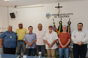 Câmara de Echaporã recebe Diretor de Saúde