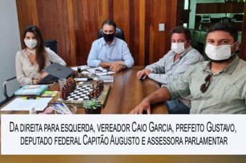 Vereador Caio Garcia conquista emenda para Saúde de Echaporã