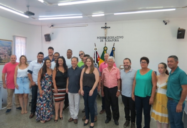 Câmara recebe deputado Walter Ihoshi