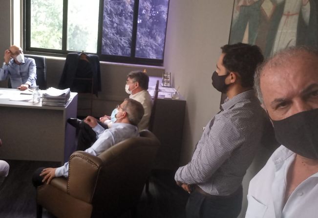 Vereadores se reúnem com secretário de Estado